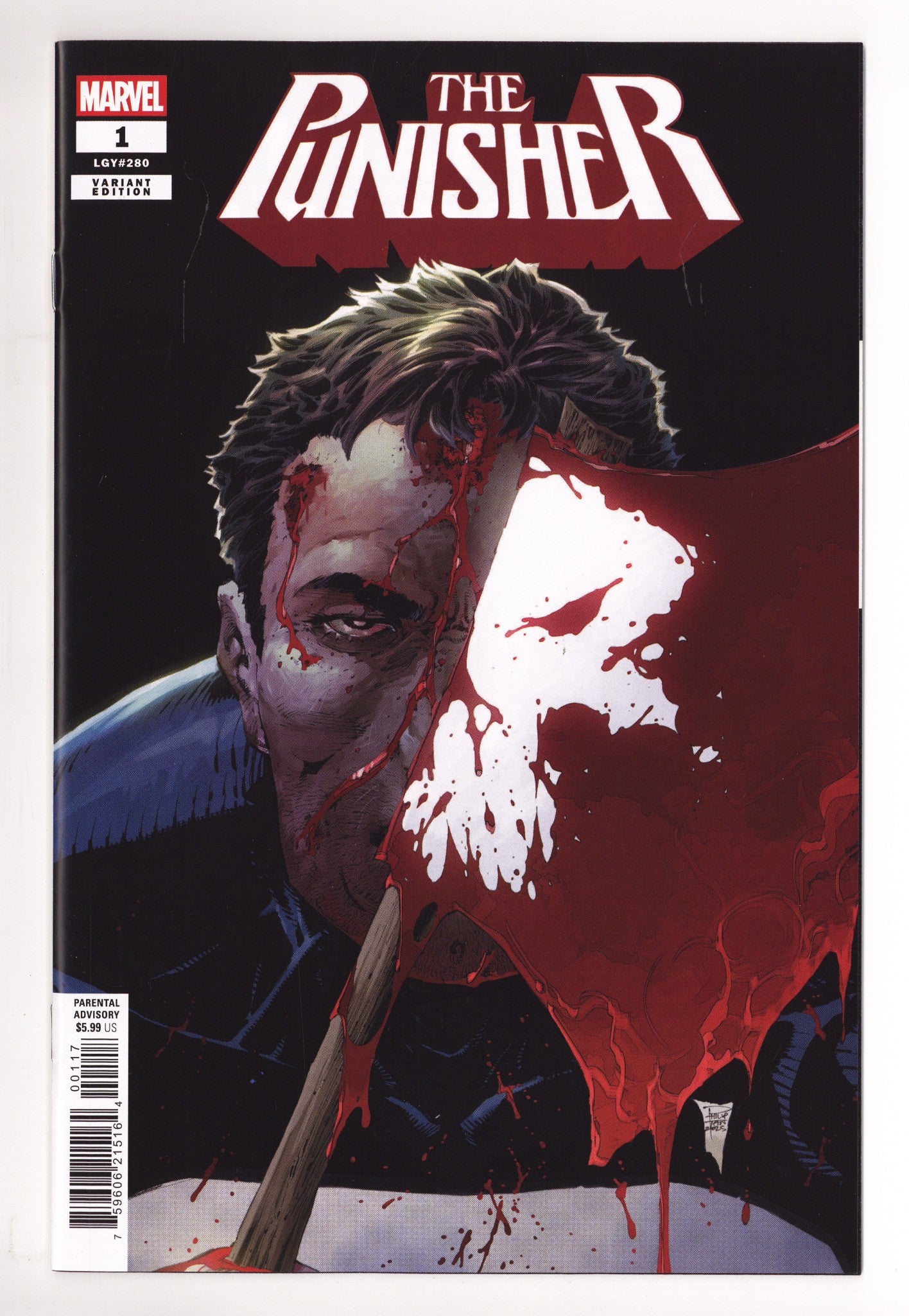 The Punisher Vol 15 1 VF/NM (9.0) (2026) Tan Incentive Variant 