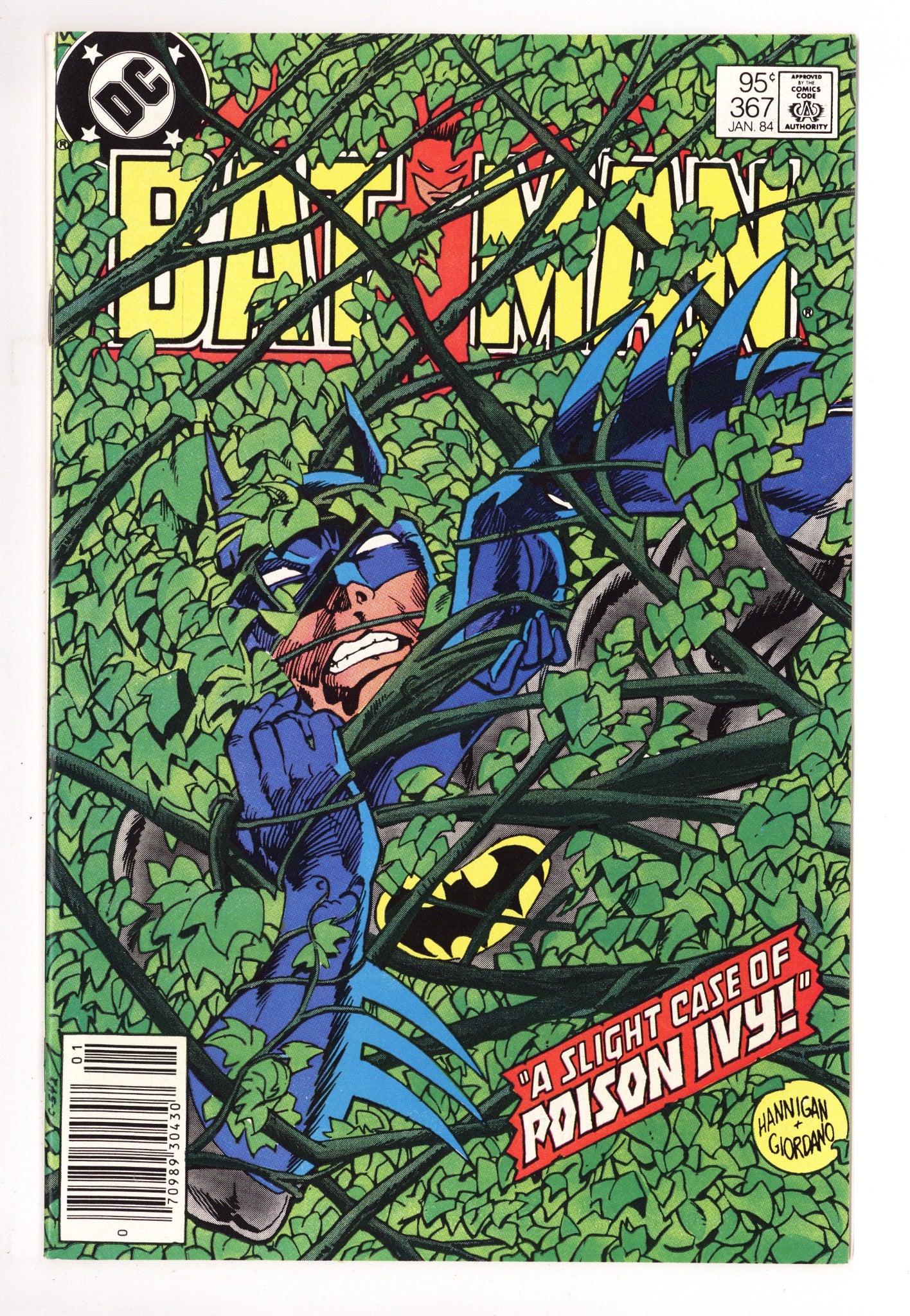 Batman Vol 1 367 VF+ (8.5) (1984) Canadian Price Variant 