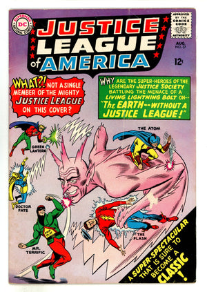 Justice League of America Vol 1 37 VG+ (4.5) (1965) 