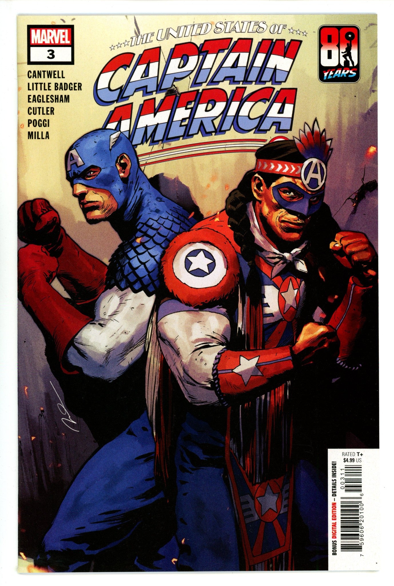 The United States of Captain America 3 High Grade (2021) 