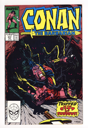 Conan the Barbarian Vol 1 217 Mid Grade (1989)