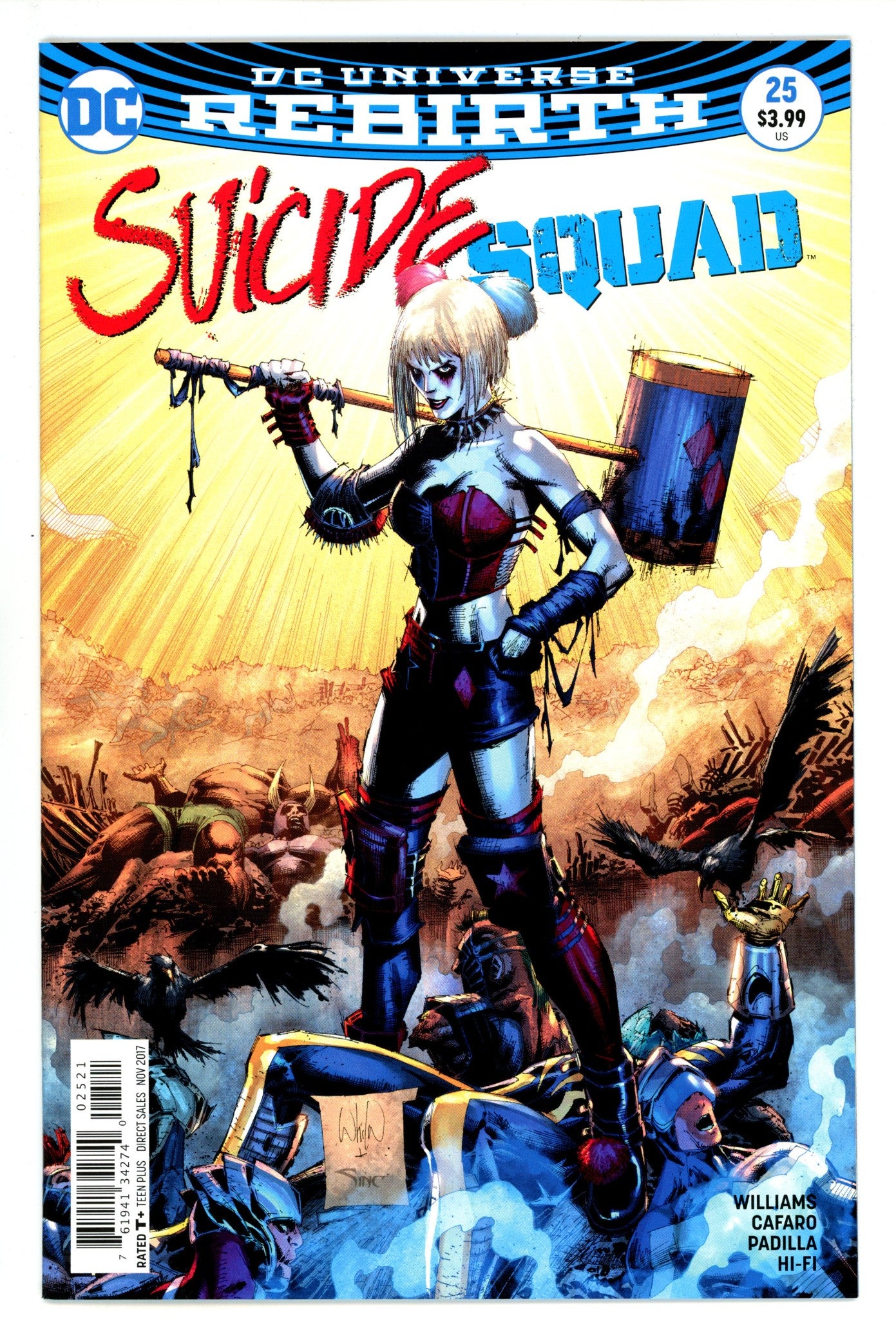 Suicide Squad Vol 4 25 High Grade (2017) Portacio Variant 