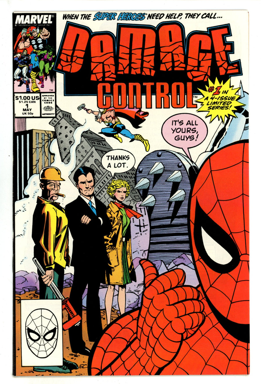 Damage Control Vol 1 1 High Grade (1989) 
