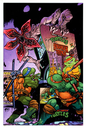 Teenage Mutant Ninja Turtles x Stranger Things 1 Johnson Virgin Incentive Variant NM- (2023)