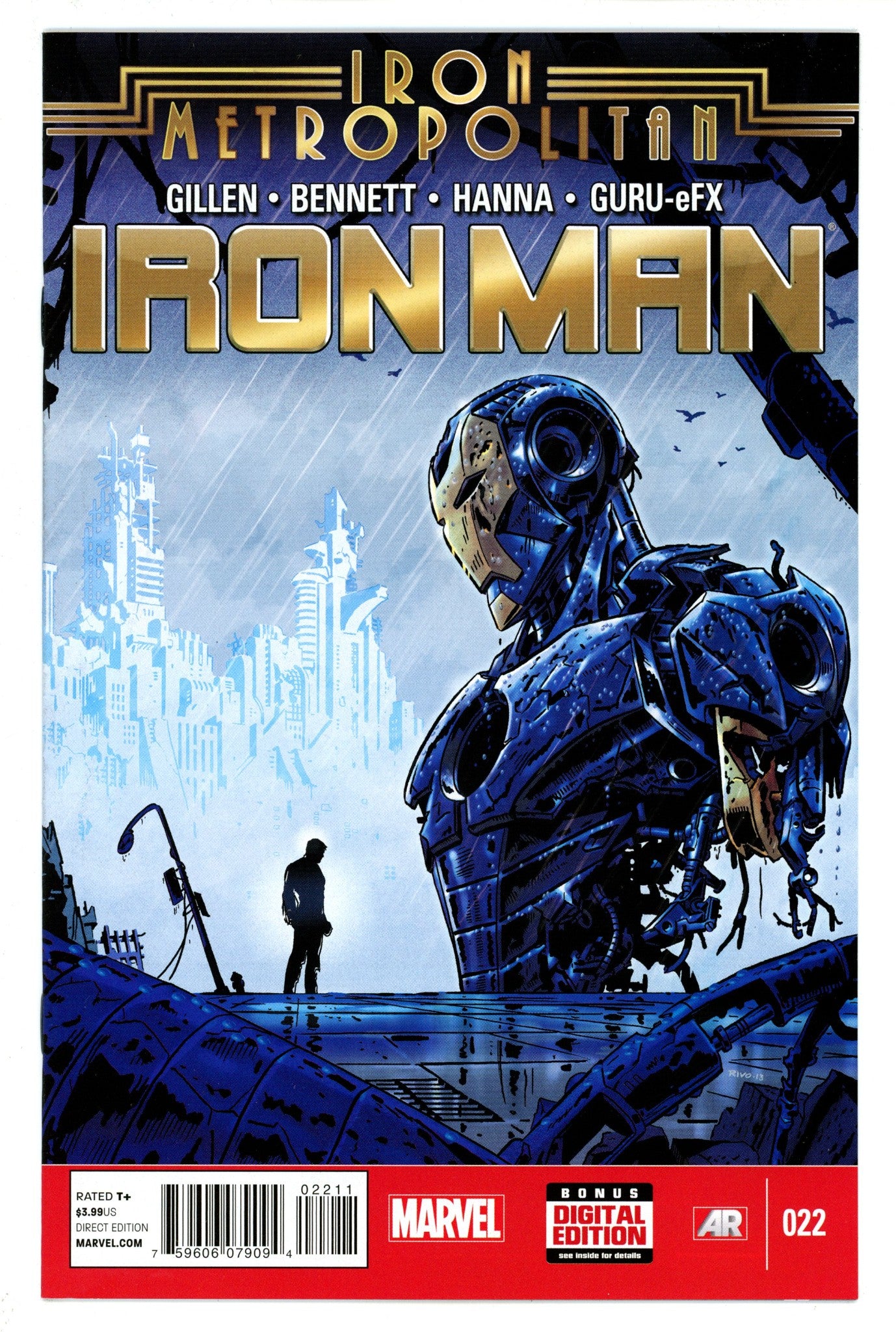 Iron Man Vol 5 22 High Grade (2014) 