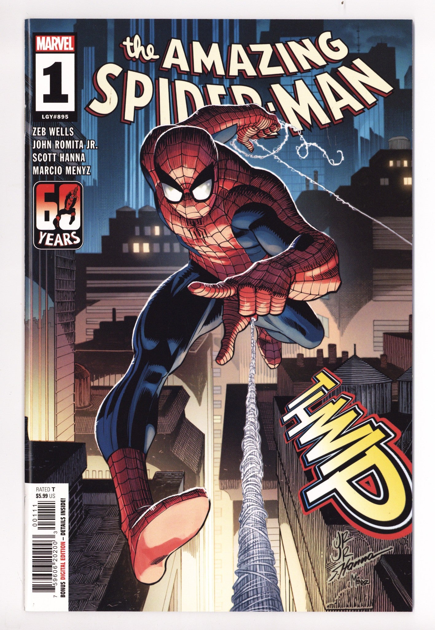 The Amazing Spider-Man Vol 6 1 (895) High Grade (2022) 