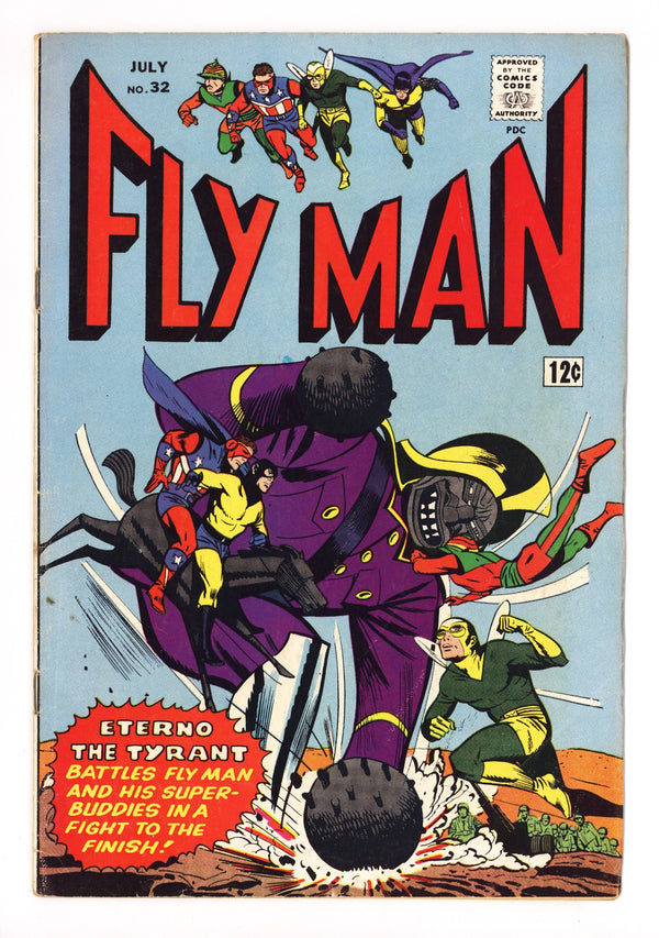 Fly Man 32 VG+ (4.5) (1965)