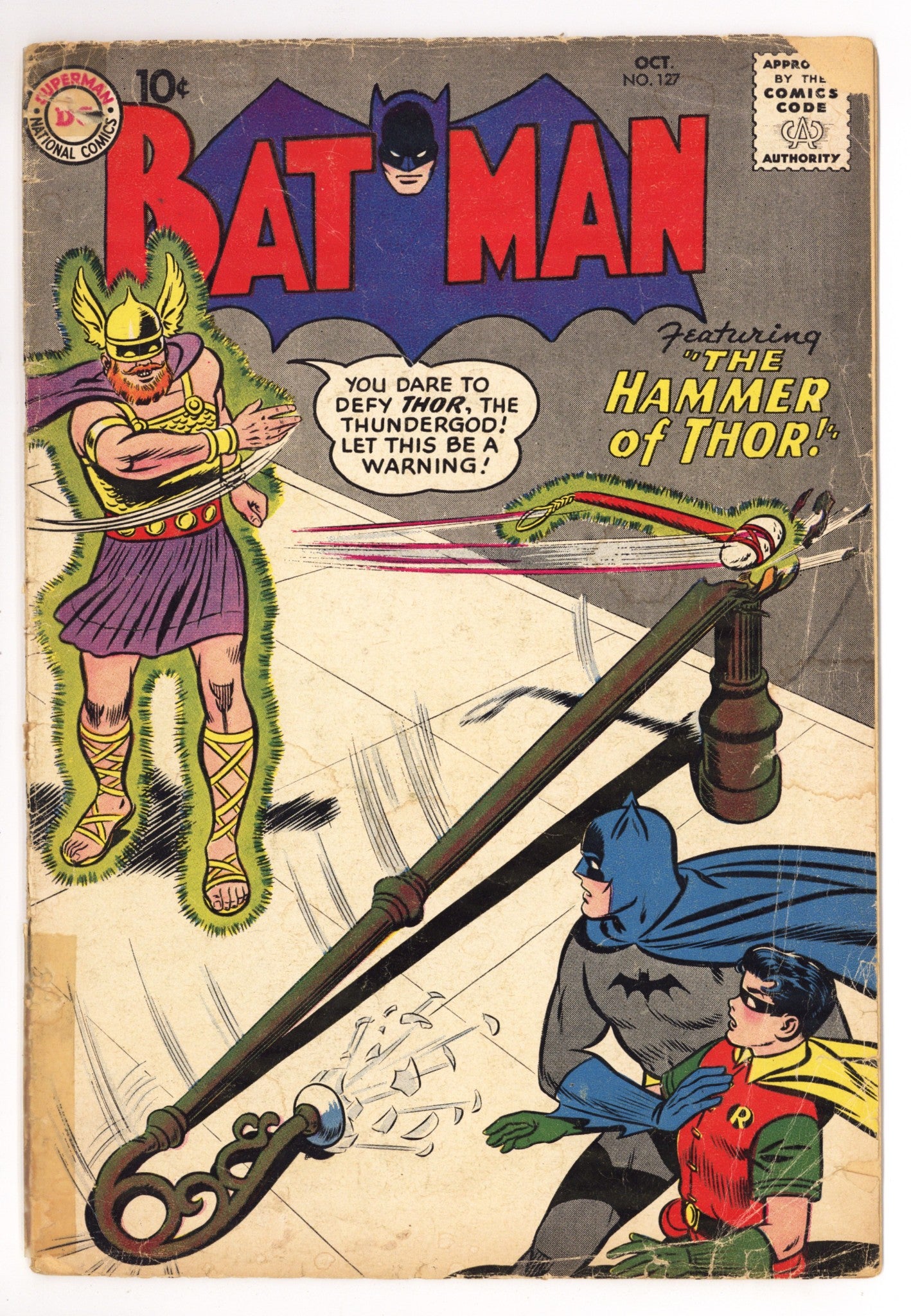 Batman Vol 1 127 GD/VG (3.0) (1959) 