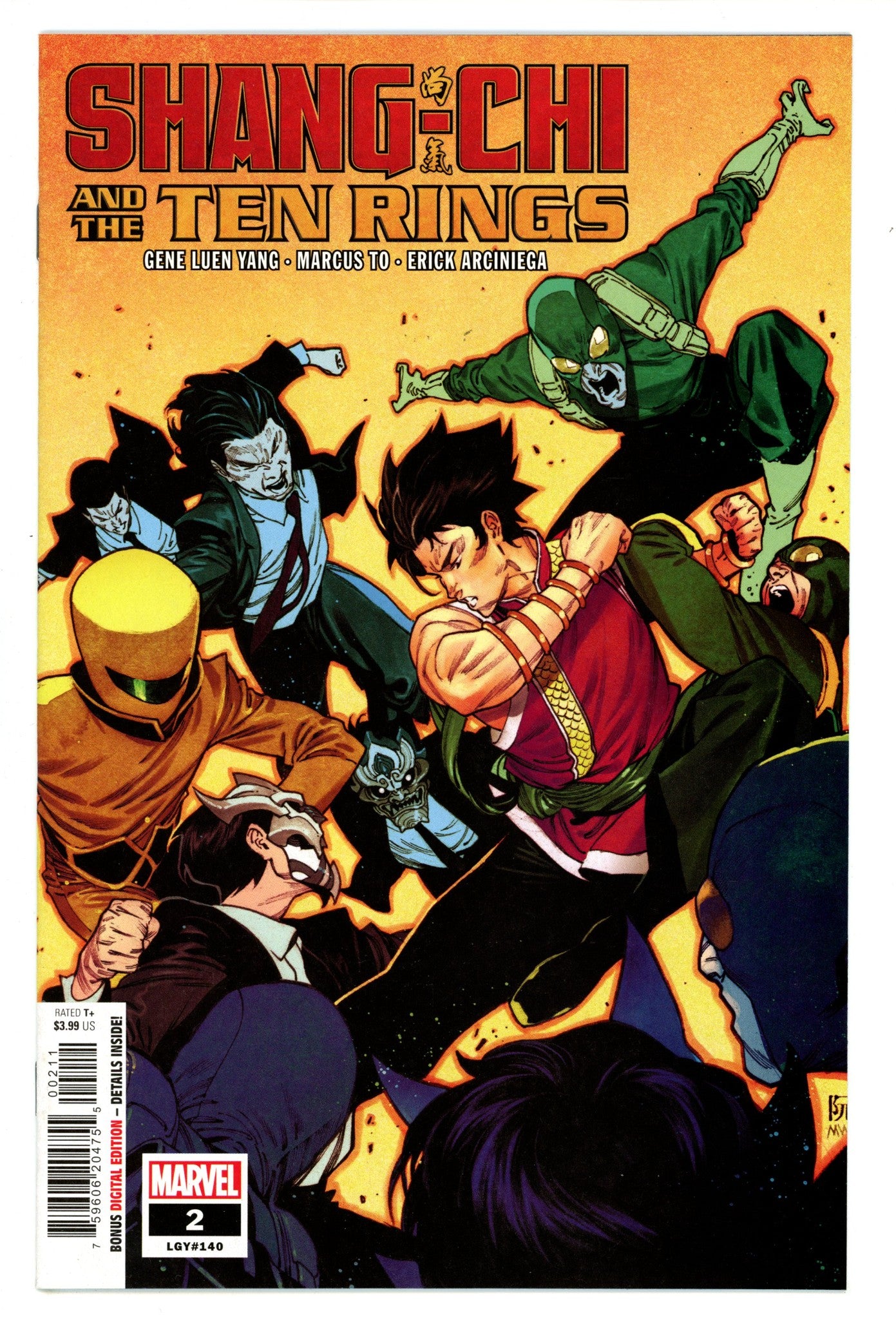 Shang-Chi and the Ten Rings 2 (140) High Grade (2022) 