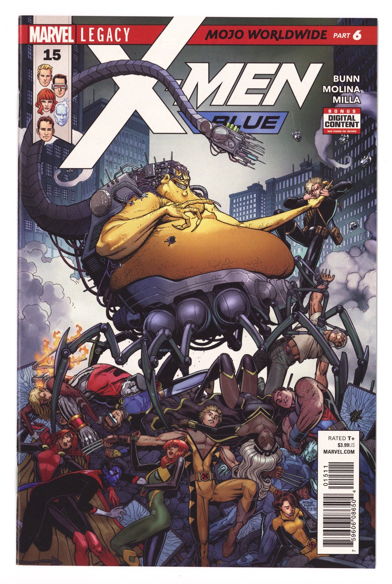 X-Men: Blue 15 High Grade (2018) 