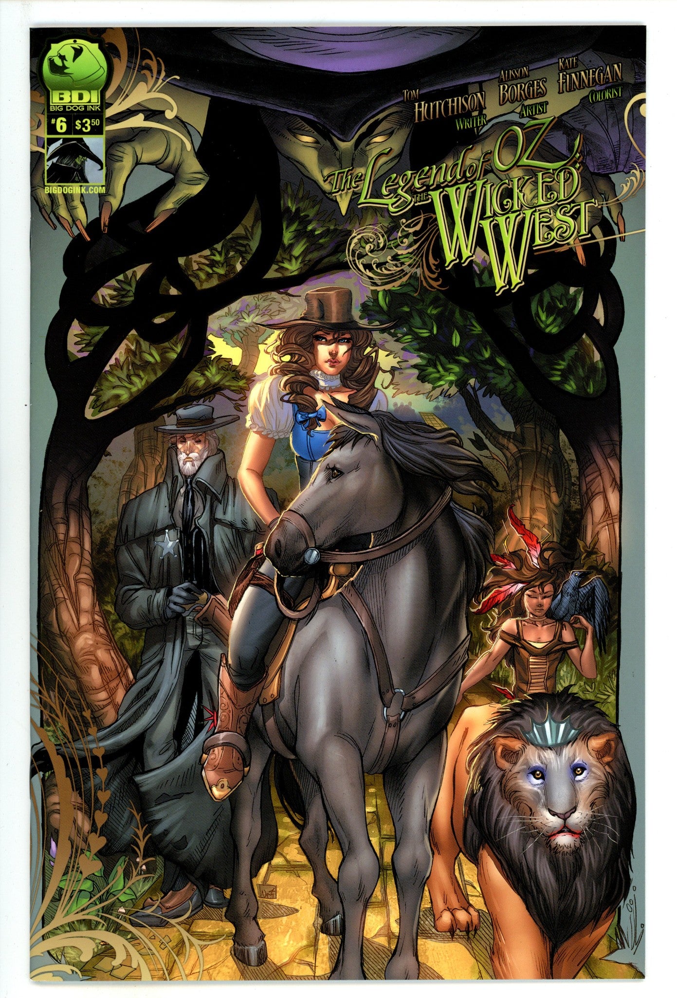 Legend of Oz: The Wicked West Vol 1 6 High Grade (2012) Ruffino Variant 