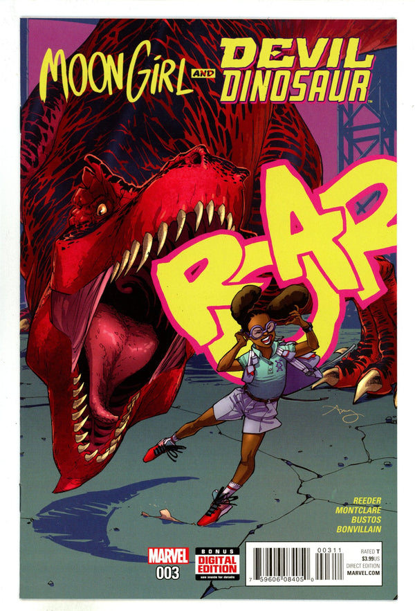 Moon Girl and Devil Dinosaur Vol 1 3 High Grade (2016)