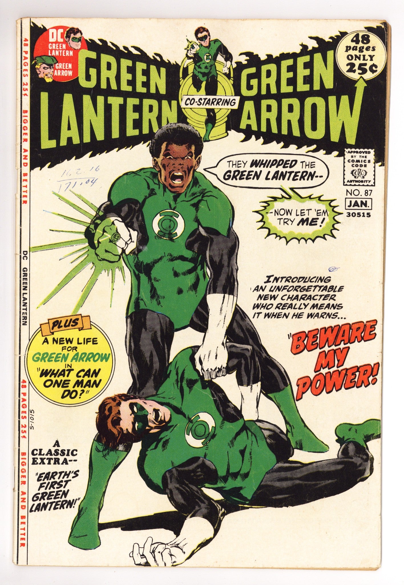 Green Lantern Vol 2 87 VG+ (4.5) (1971) 