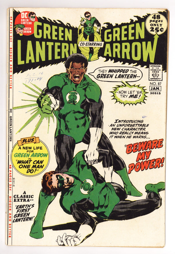 Green Lantern Vol 2 87 VG+ (4.5) (1971)