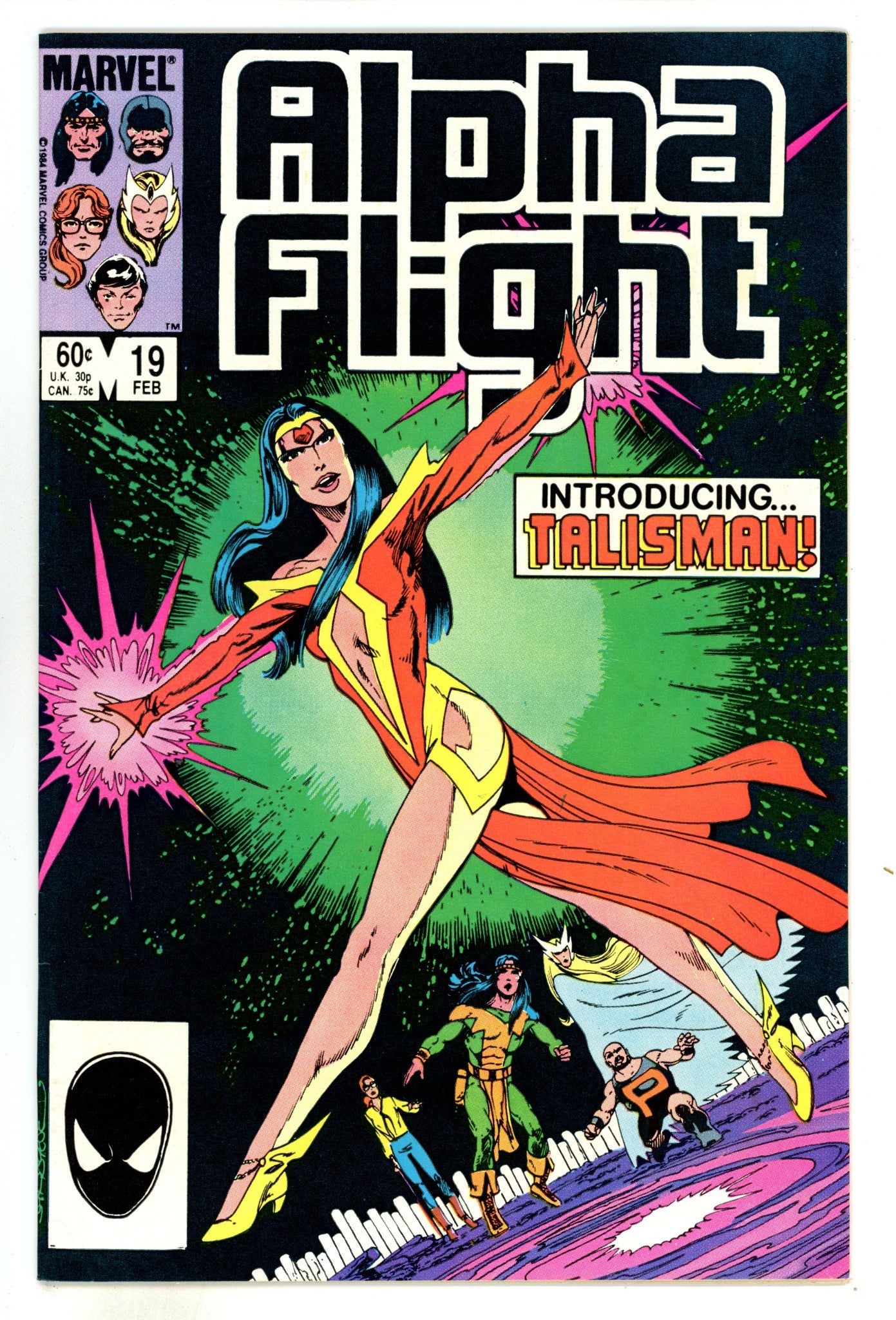 Alpha Flight Vol 1 19  VF+ (8.5)  (1985)  