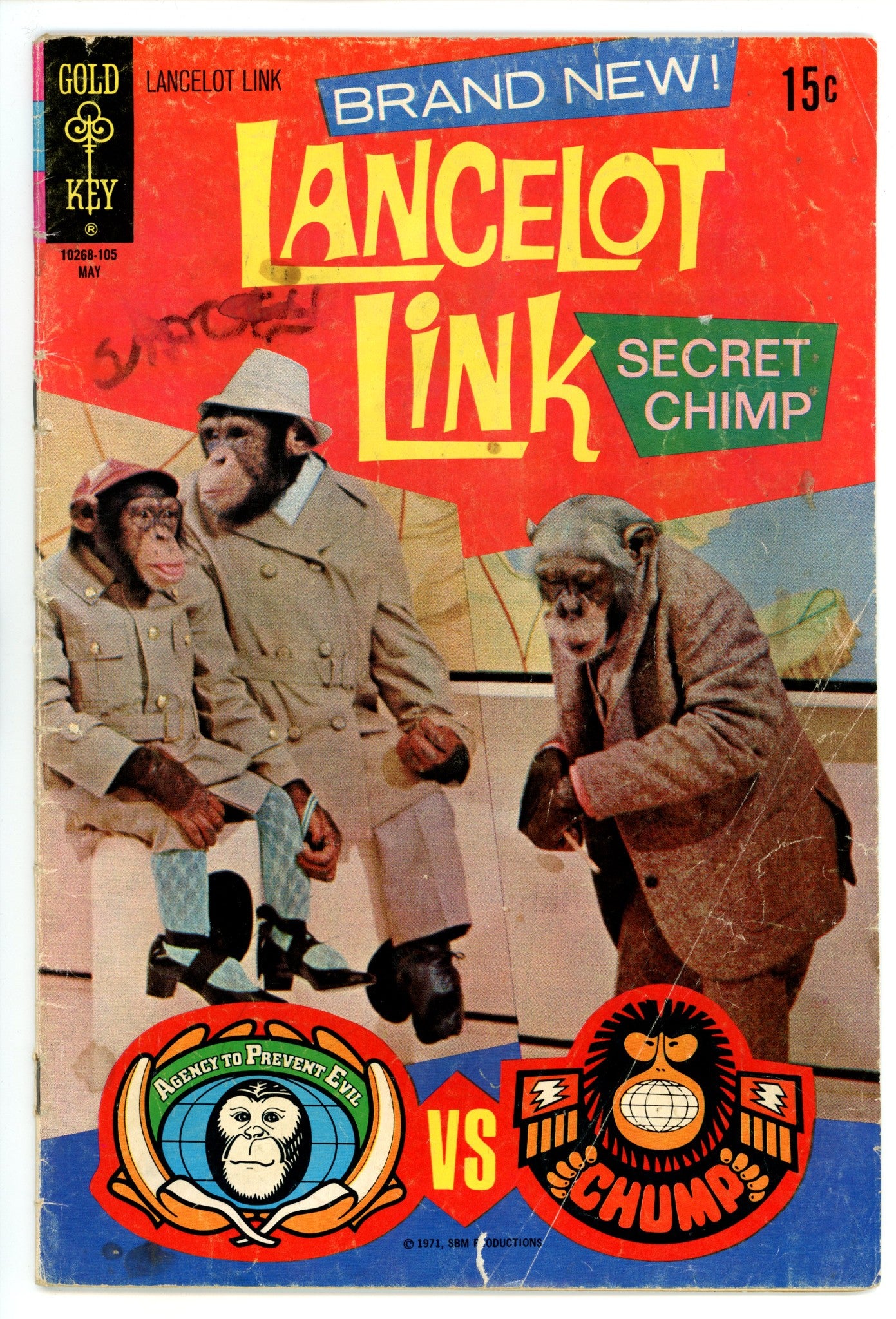 Lancelot Link, Secret Chimp 1 GD/VG (3.0) (1971) 