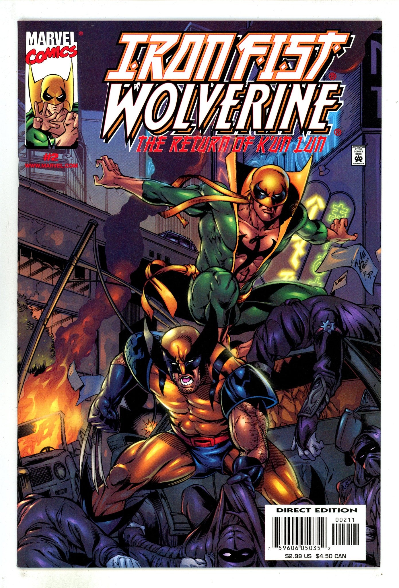 Iron Fist: Wolverine 2 High Grade (2000) 