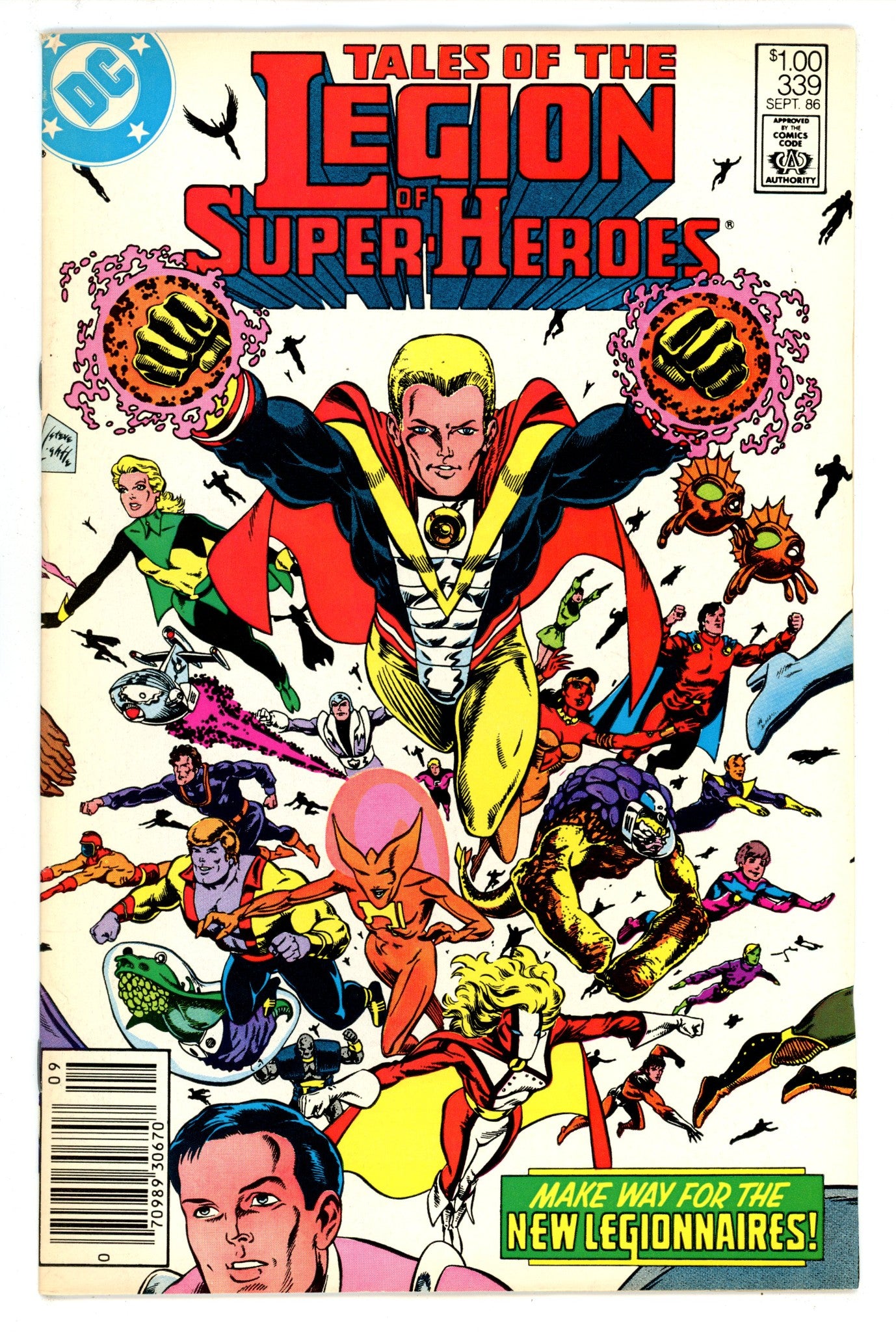 Tales of the Legion of Super-Heroes 339 FN (6.0) (1986) Canadian Price Variant 