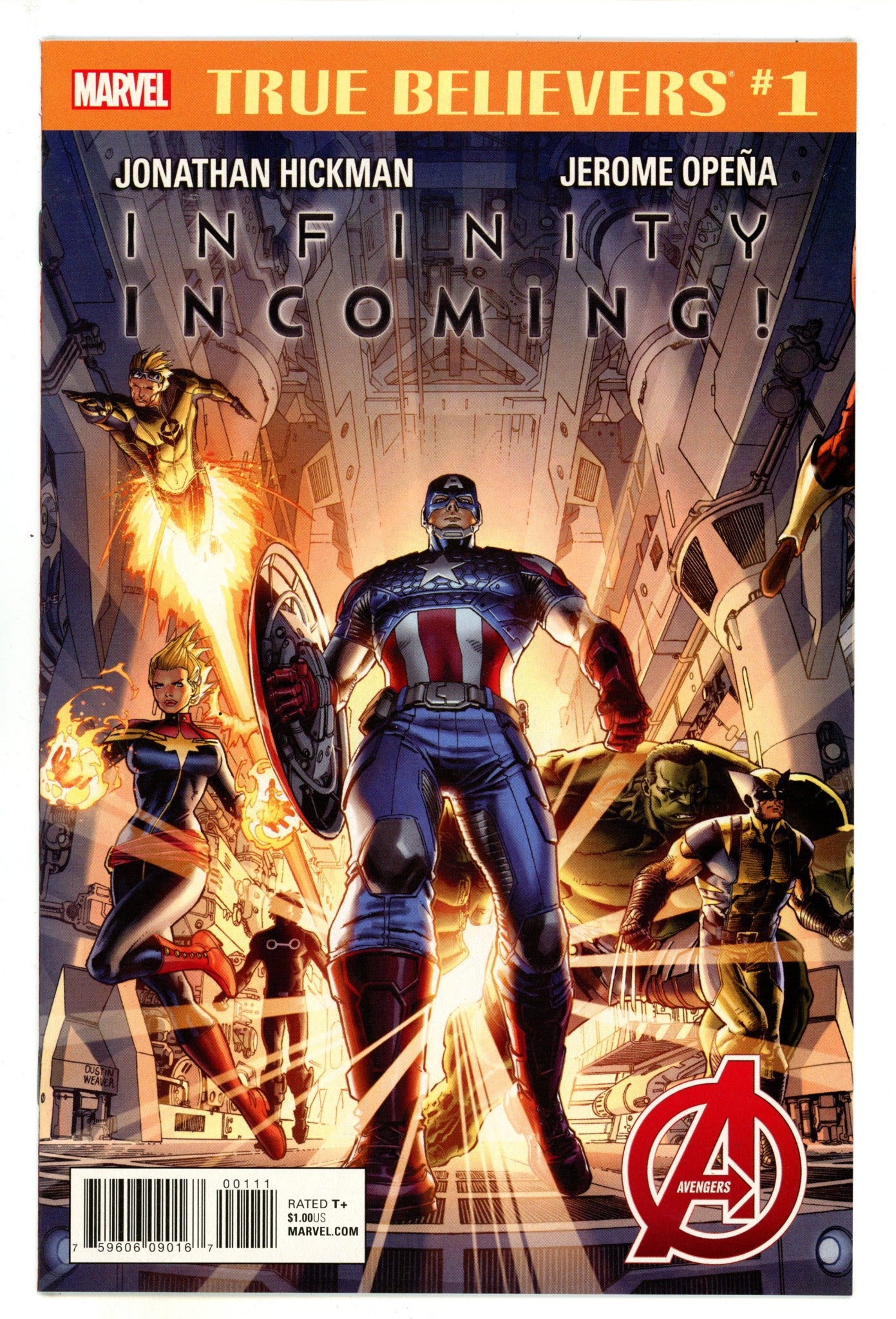 True Believers: Infinity Incoming   1  High Grade   (2018)        