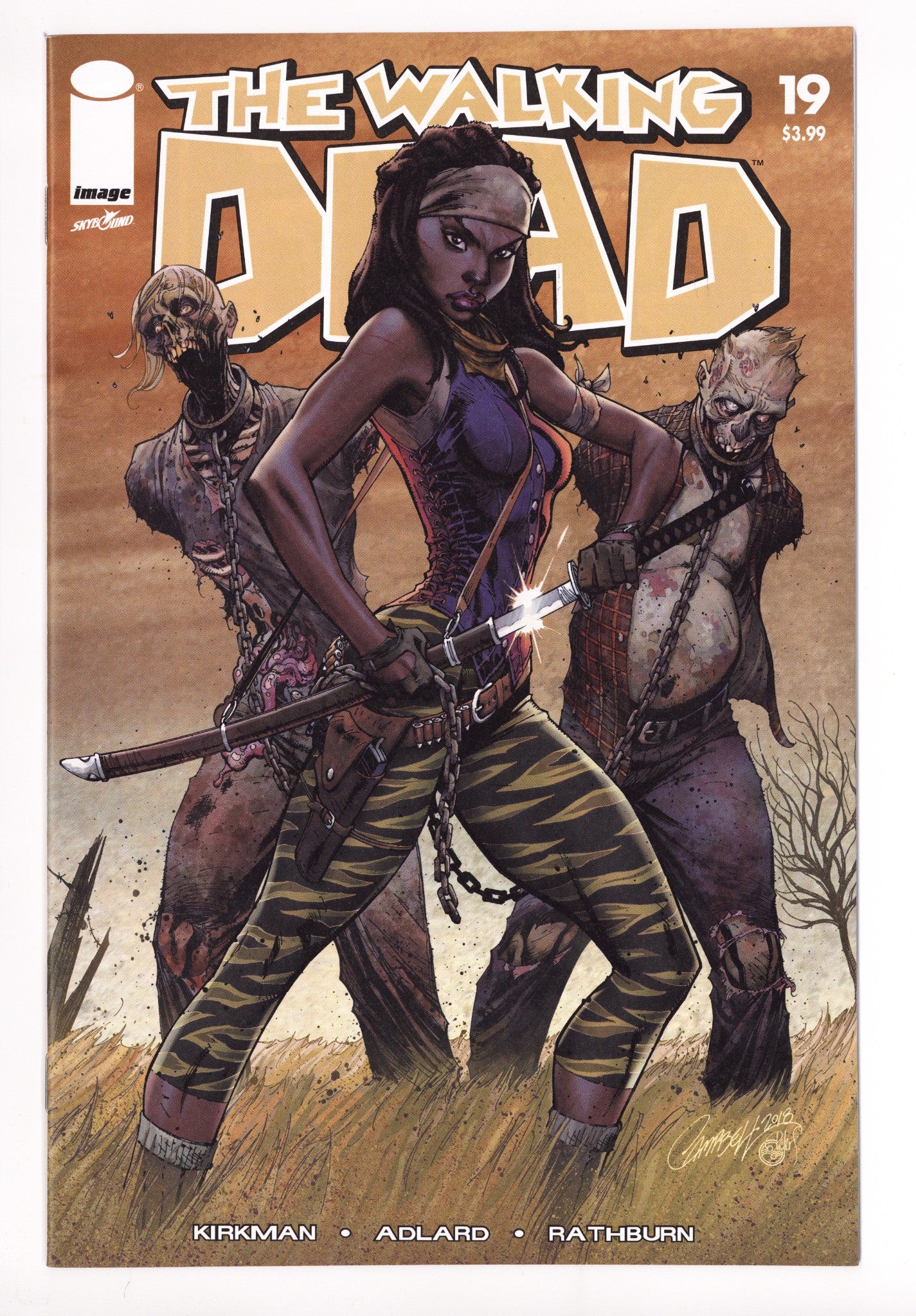 The Walking Dead #19 15th Anniversary [nn] NM- (9.2) (2018) 