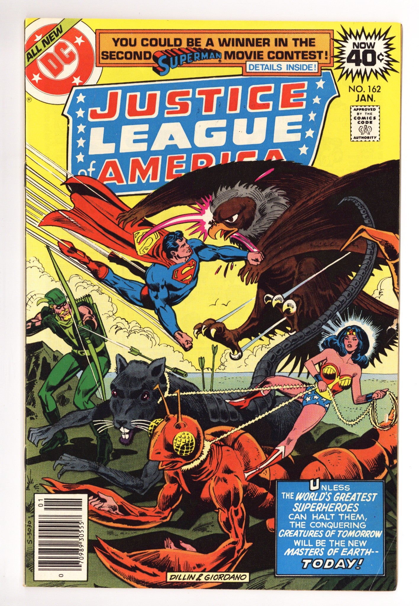 Justice League of America Vol 1 162 Mid Grade (1979) 
