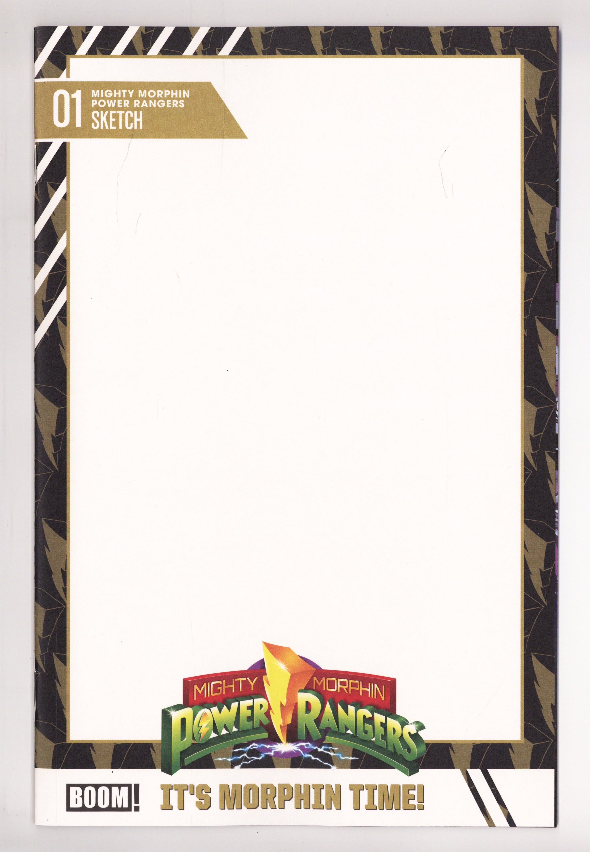 Mighty Morphin Power Rangers 1 Blank Variant (2026)