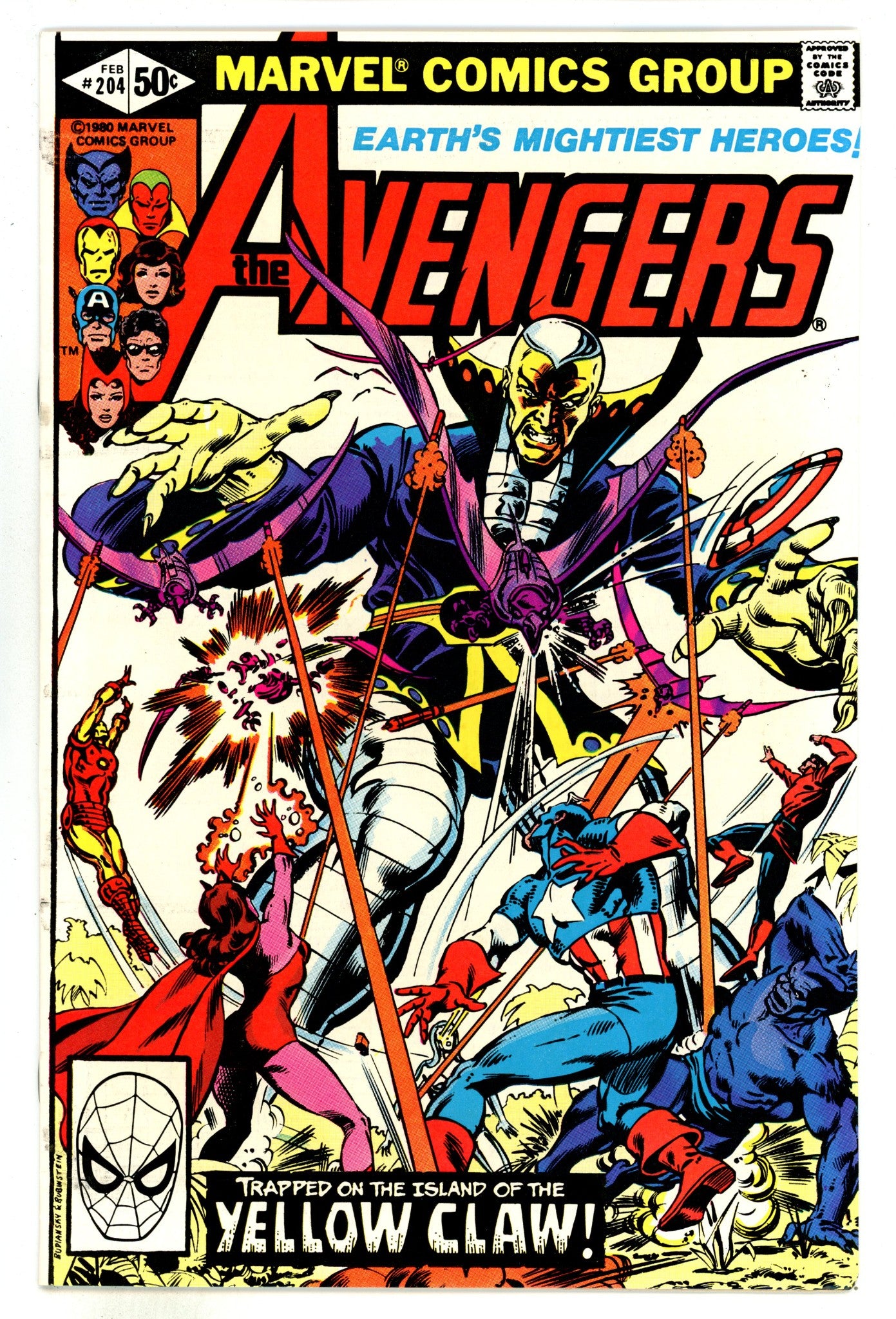 The Avengers Vol 1 204  Mid Grade   (1981)        