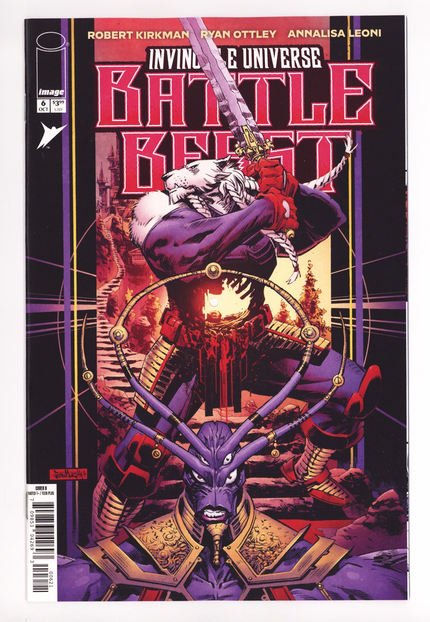 Invincible Universe Battle Beast  6 Murphy  Variant   (2025)