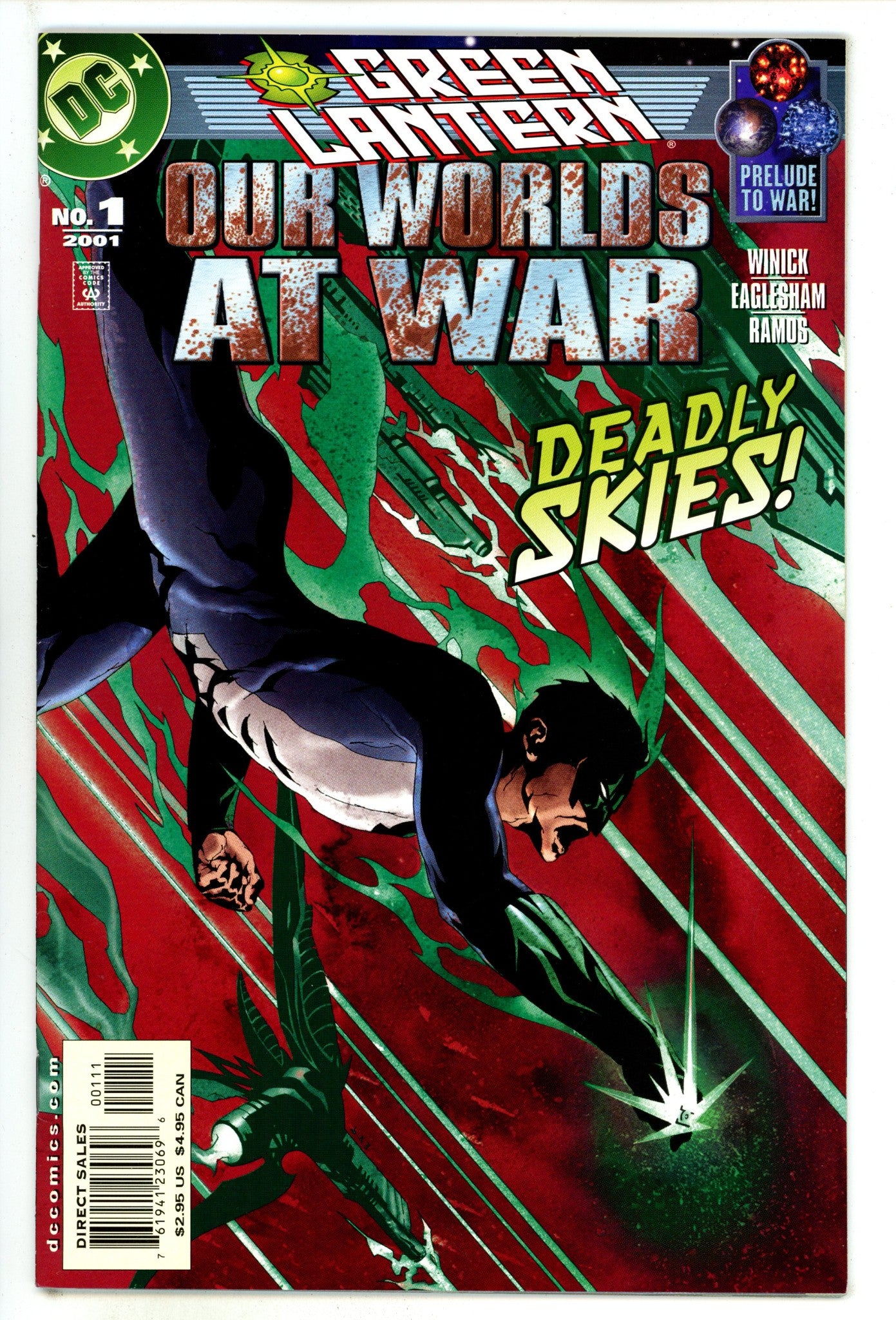 Green Lantern: Our Worlds At War 1 High Grade (2001) 