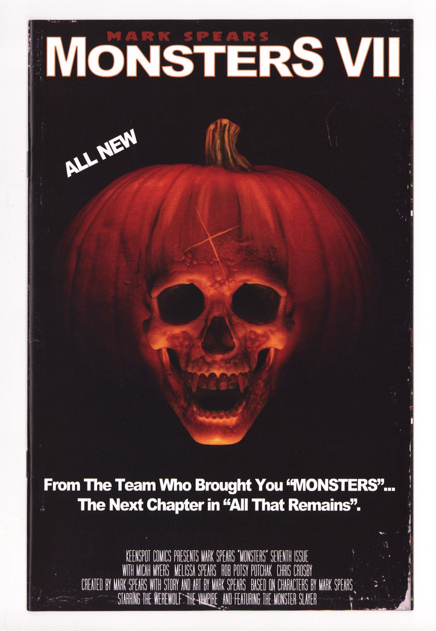 Mark Spears Monsters 7 Spears Homage Variant (2025)