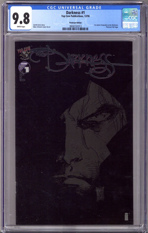 The Darkness Vol 1 1 CGC 9.8 (NM/M)   (1996) Platinum   Variant