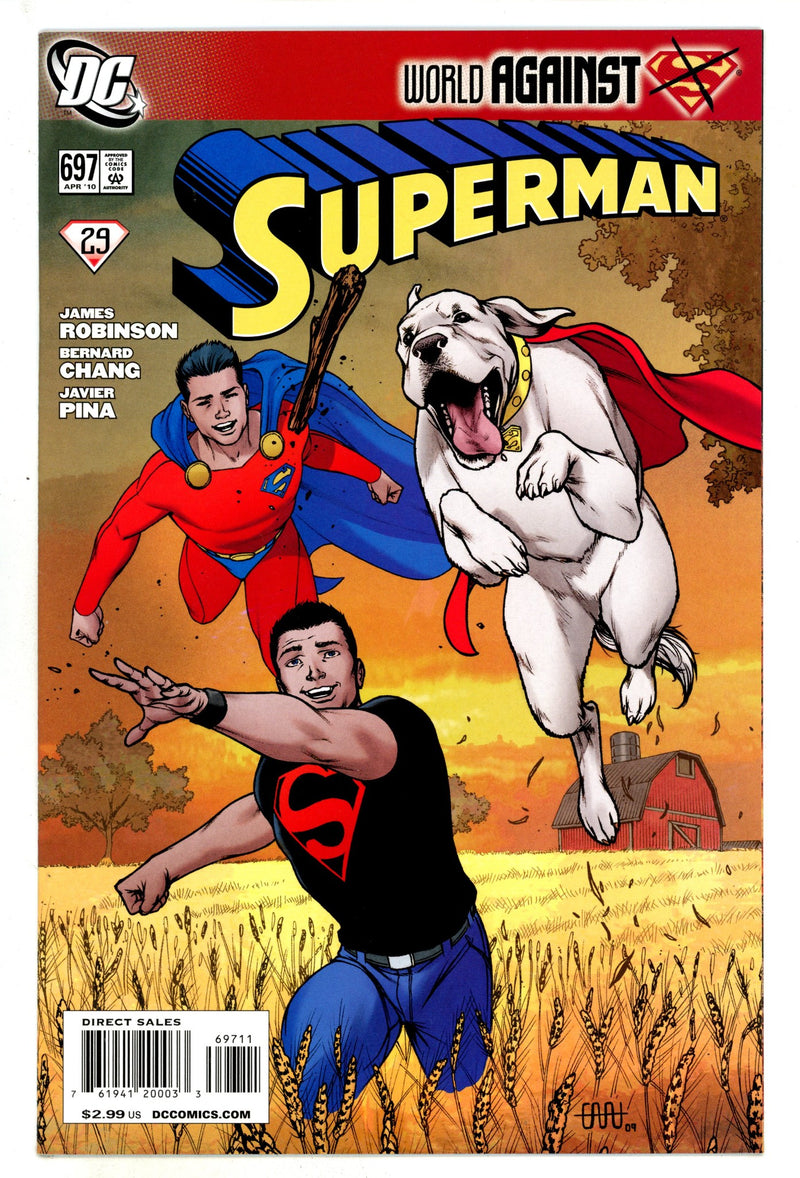Superman Vol 1 697 High Grade (2010) 