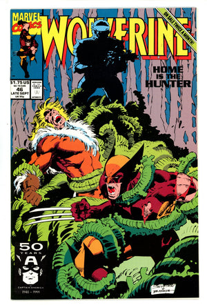 Wolverine Vol 2 46 NM- (9.2) (1991)