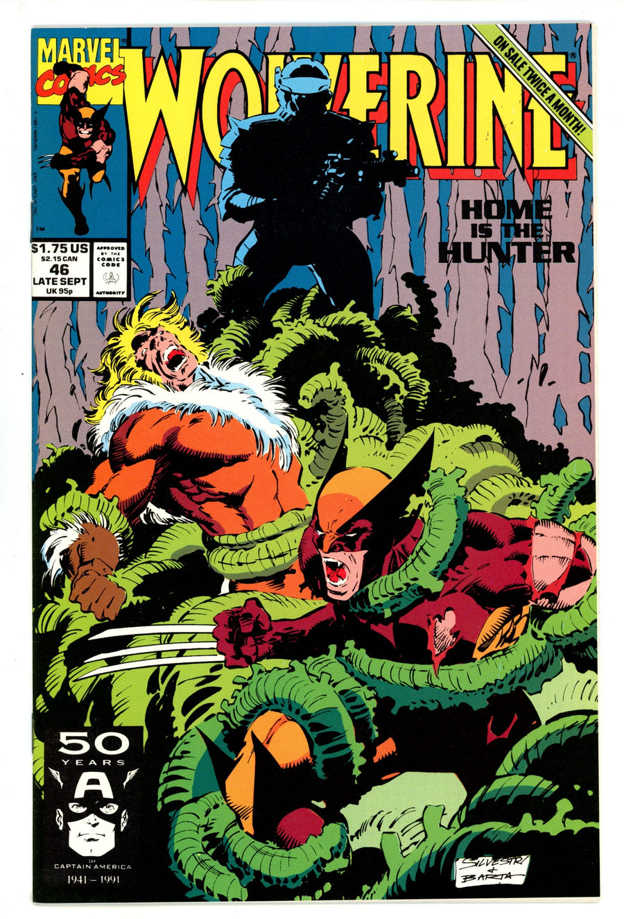 Wolverine Vol 2 46 NM- (9.2) (1991) 