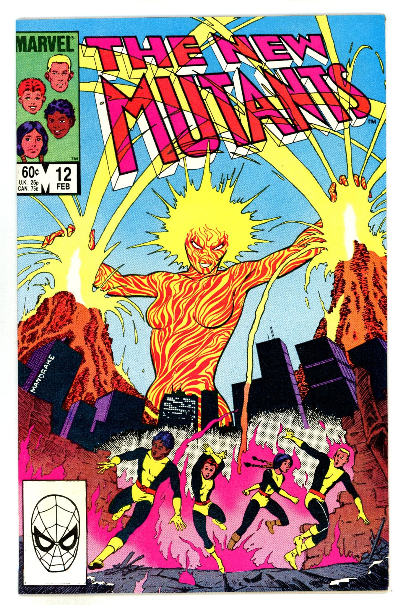 The New Mutants Vol 1 12  High Grade  (1984)  