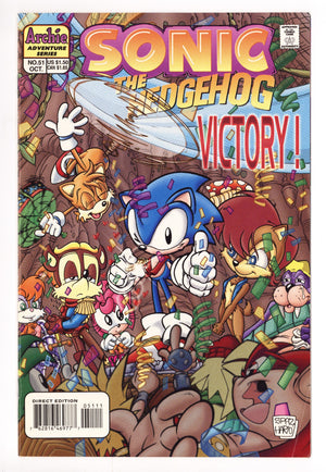 Sonic the Hedgehog Vol 2 51 Mid Grade (1997)