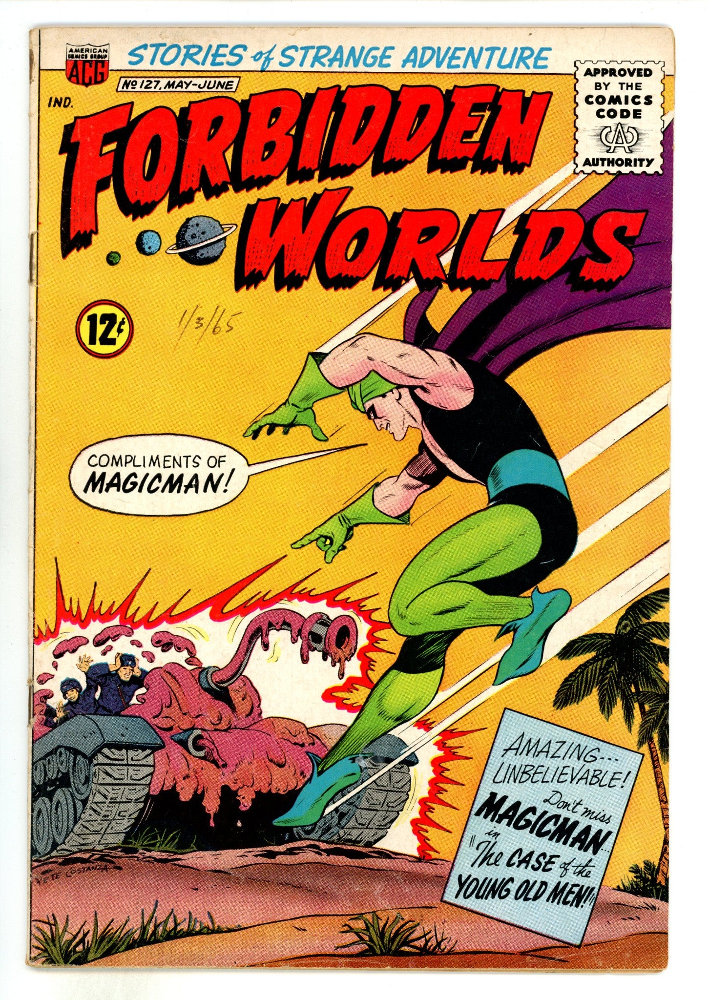 Forbidden Worlds 127 VG+ (4.5) (1965) 