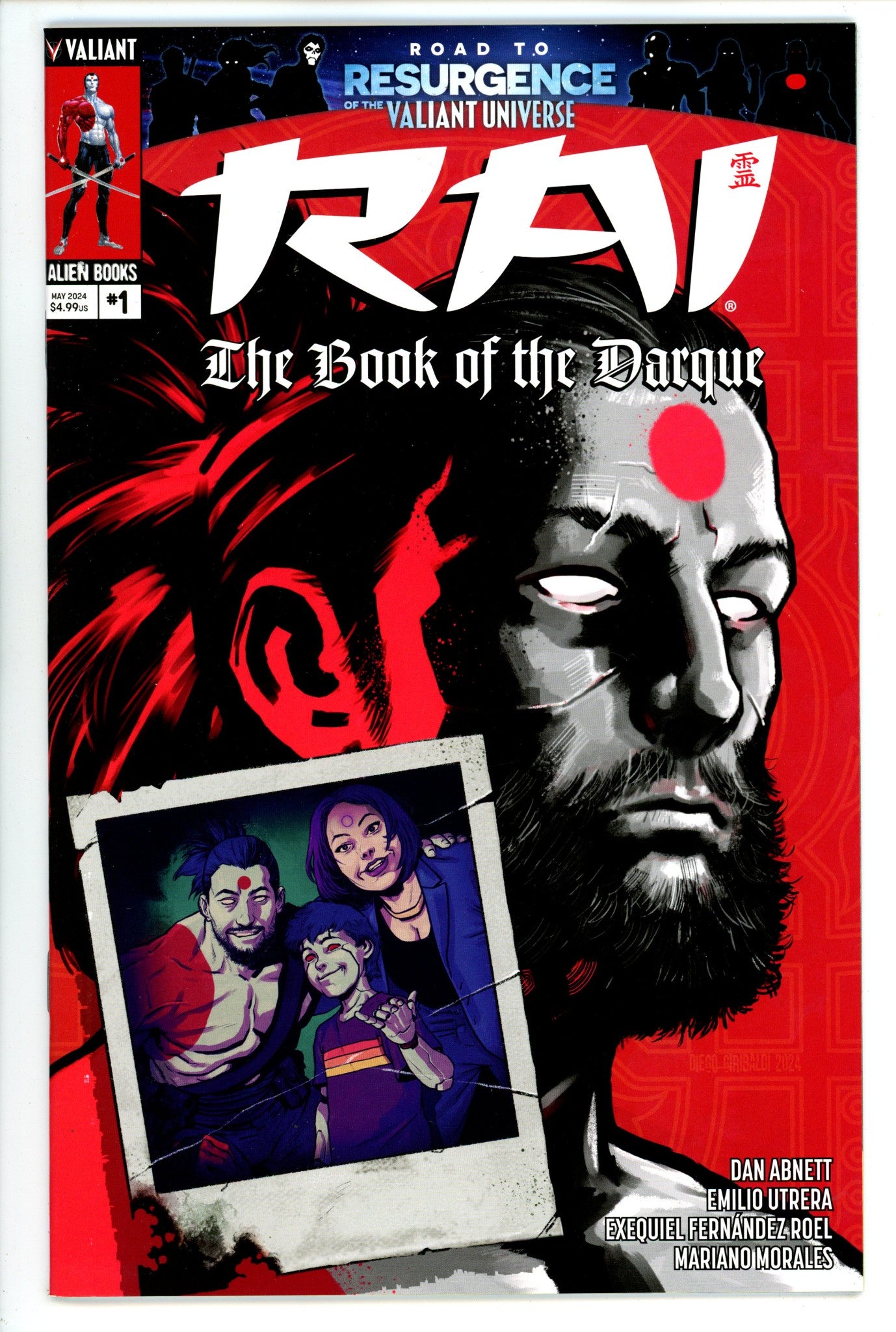 Rai Book Of Darque 1 Giribaldi Variant (2024)