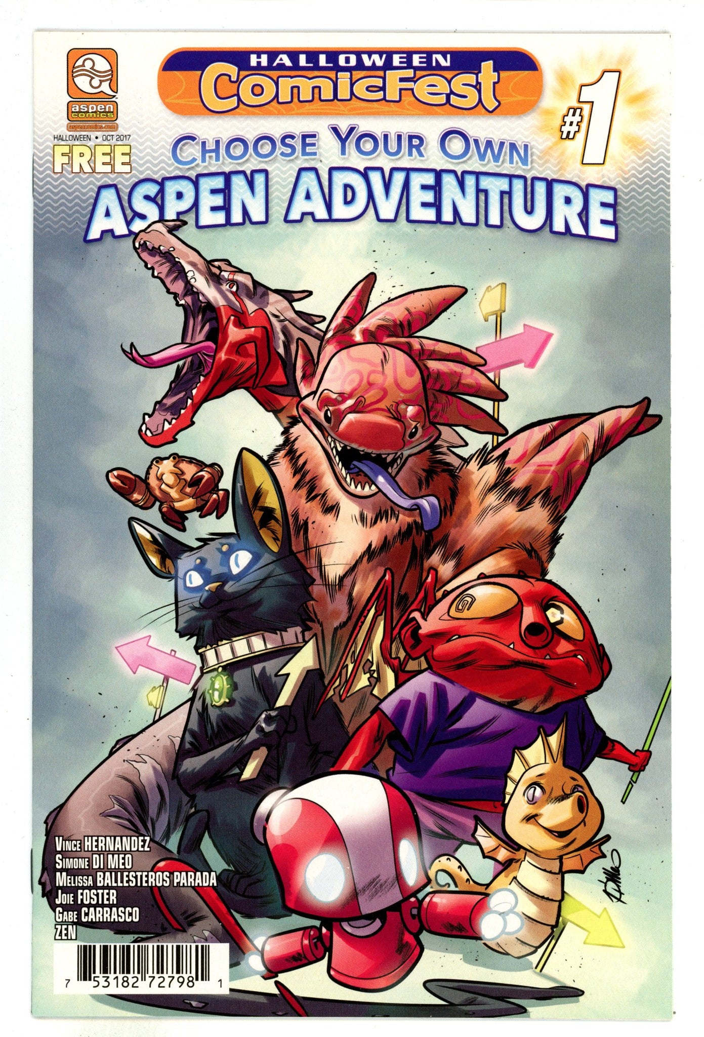 Choose Your Own Aspen Adventure 1 High Grade (2017) 