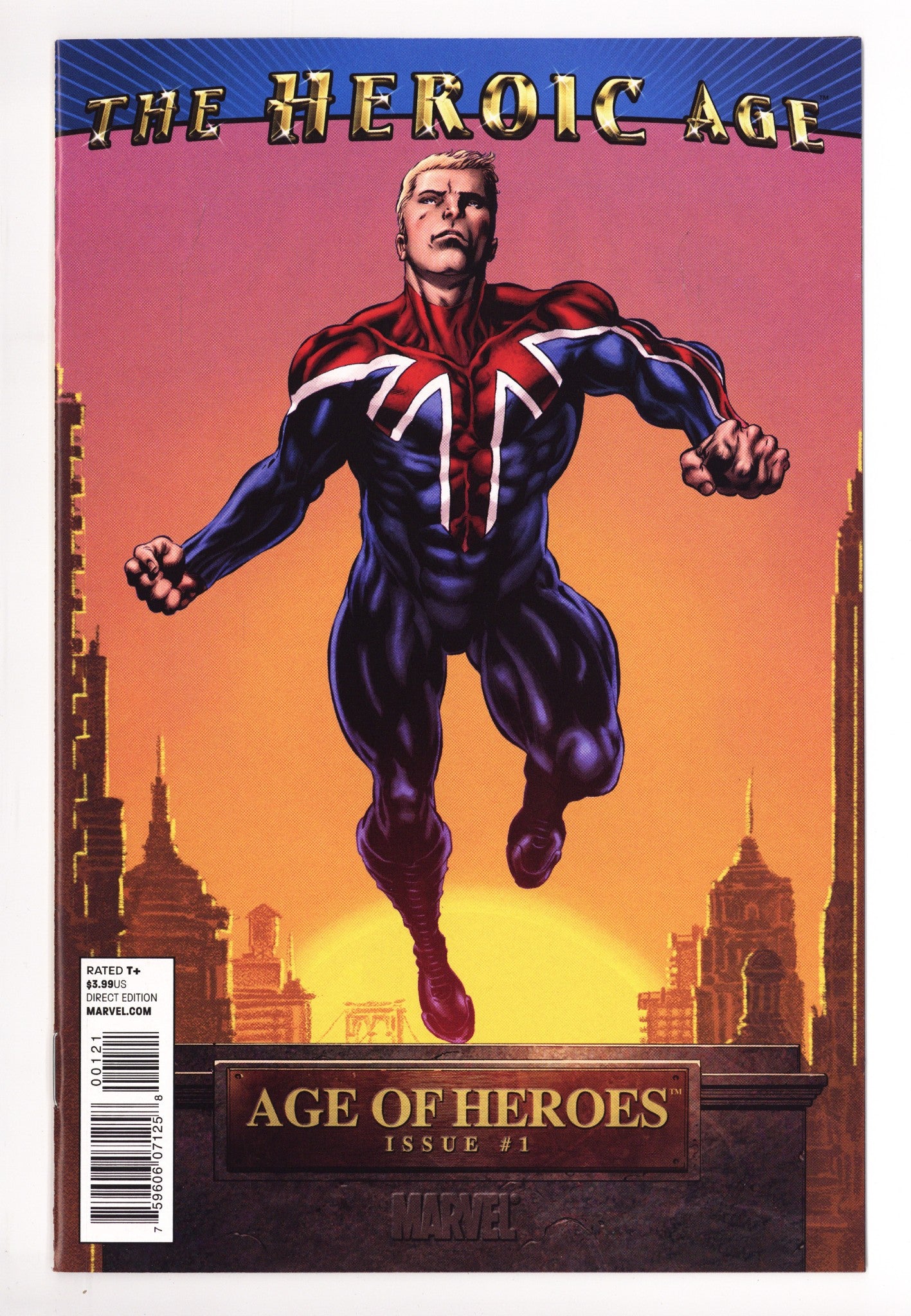 Age of Heroes 1 High Grade (2010) Perkins Variant 