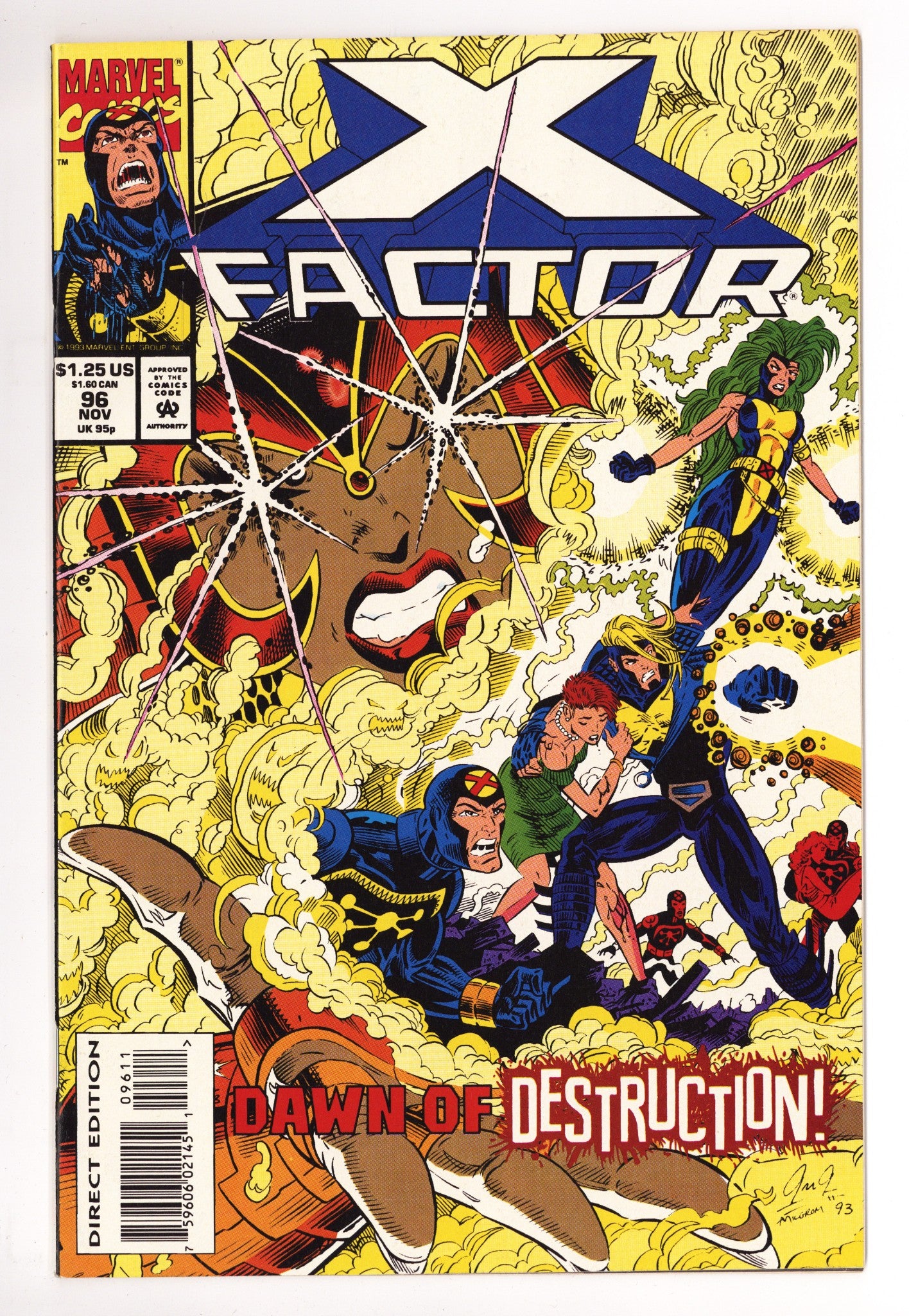 X-Factor Vol 1 96 High Grade (1993) 