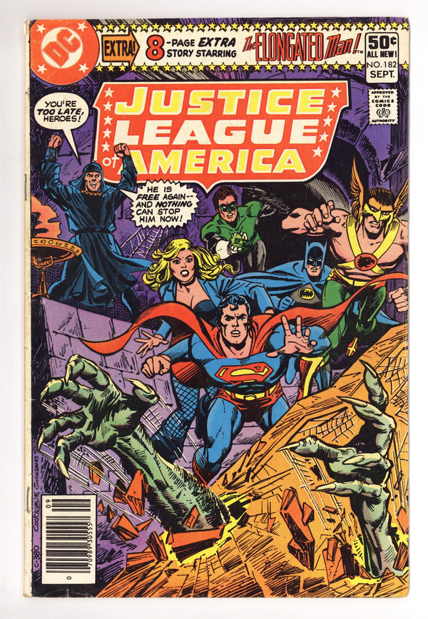 Justice League of America Vol 1 182 Very Low Grade (1980)