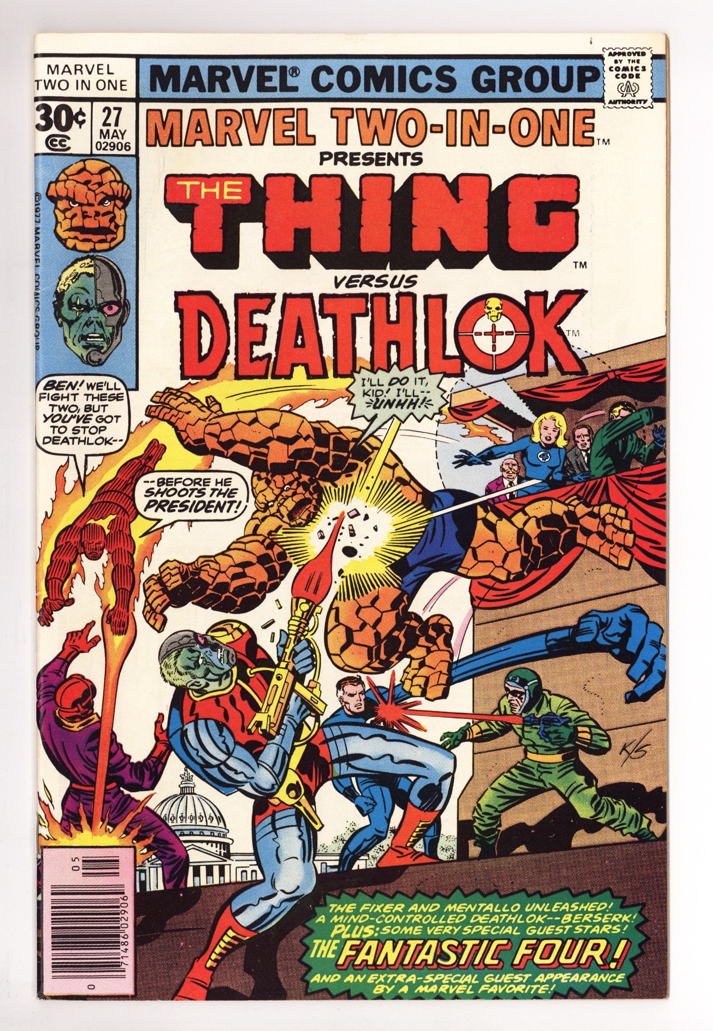Marvel Two-in-One Vol 1 27 VF+ (8.5) (1977) 