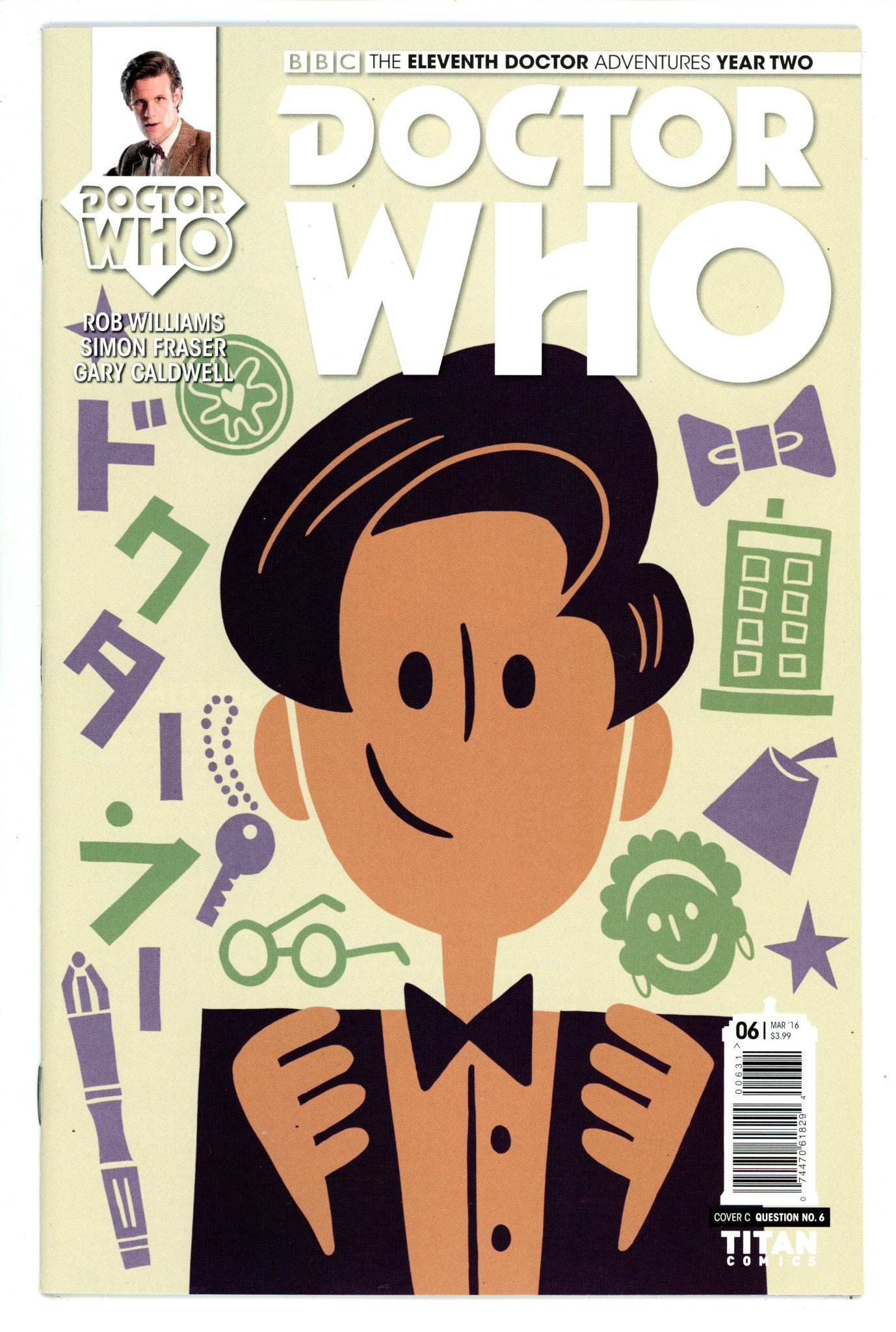 Doctor Who: The Eleventh Doctor, Year Two 6 High Grade (2016) 6 Variant 
