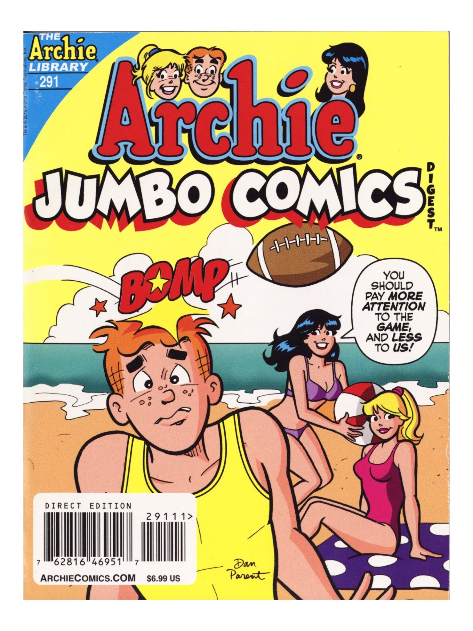 Archie Jumbo Comics 291 High Grade (2018) 