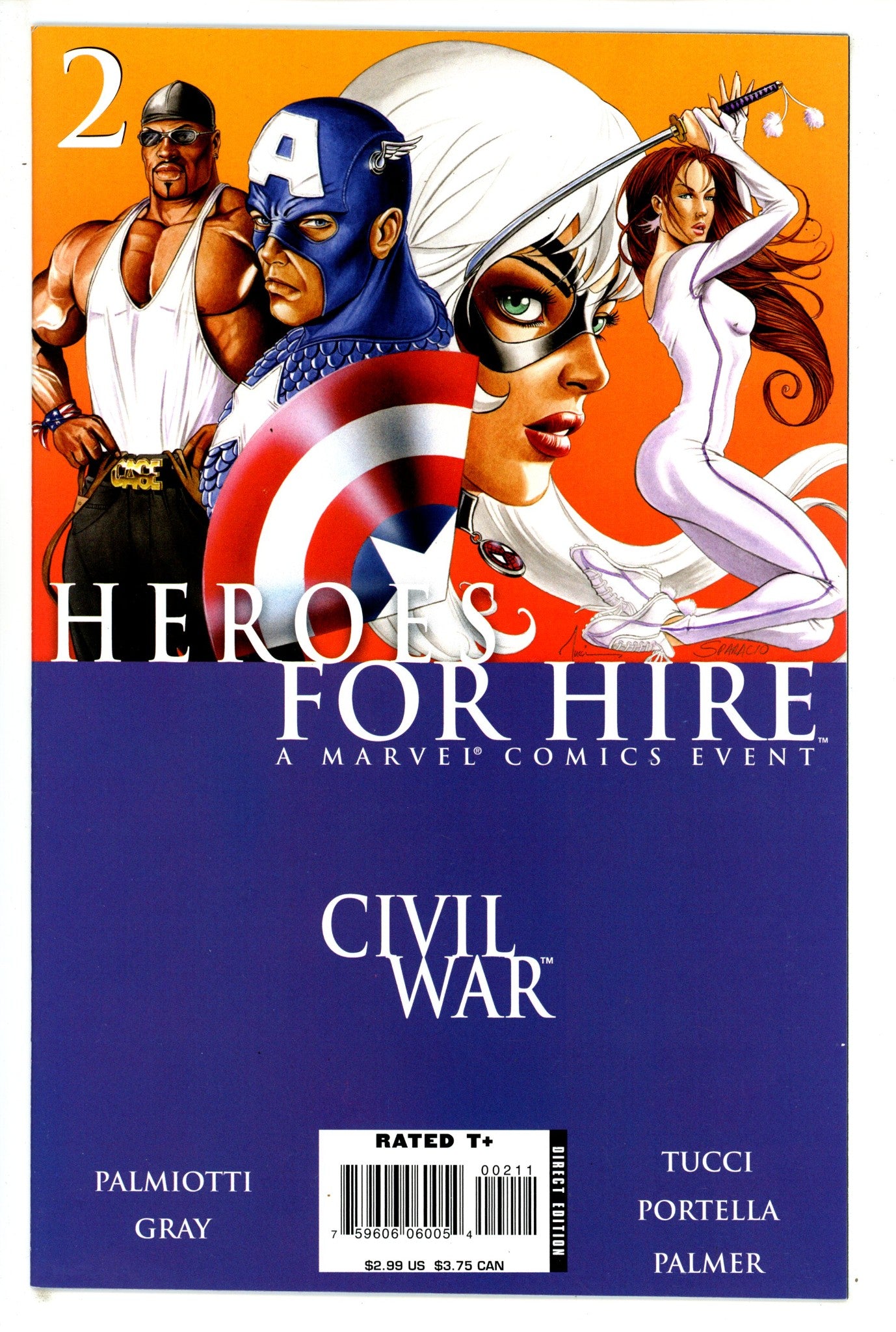 Heroes for Hire Vol 2 2 High Grade (2006) 