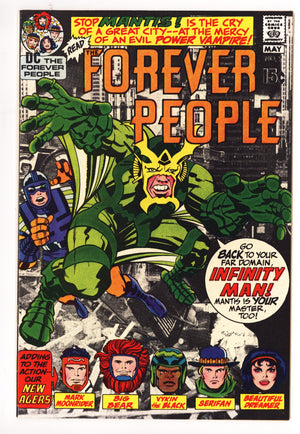 The Forever People Vol 1 2 VF/NM (9.0) (1971)