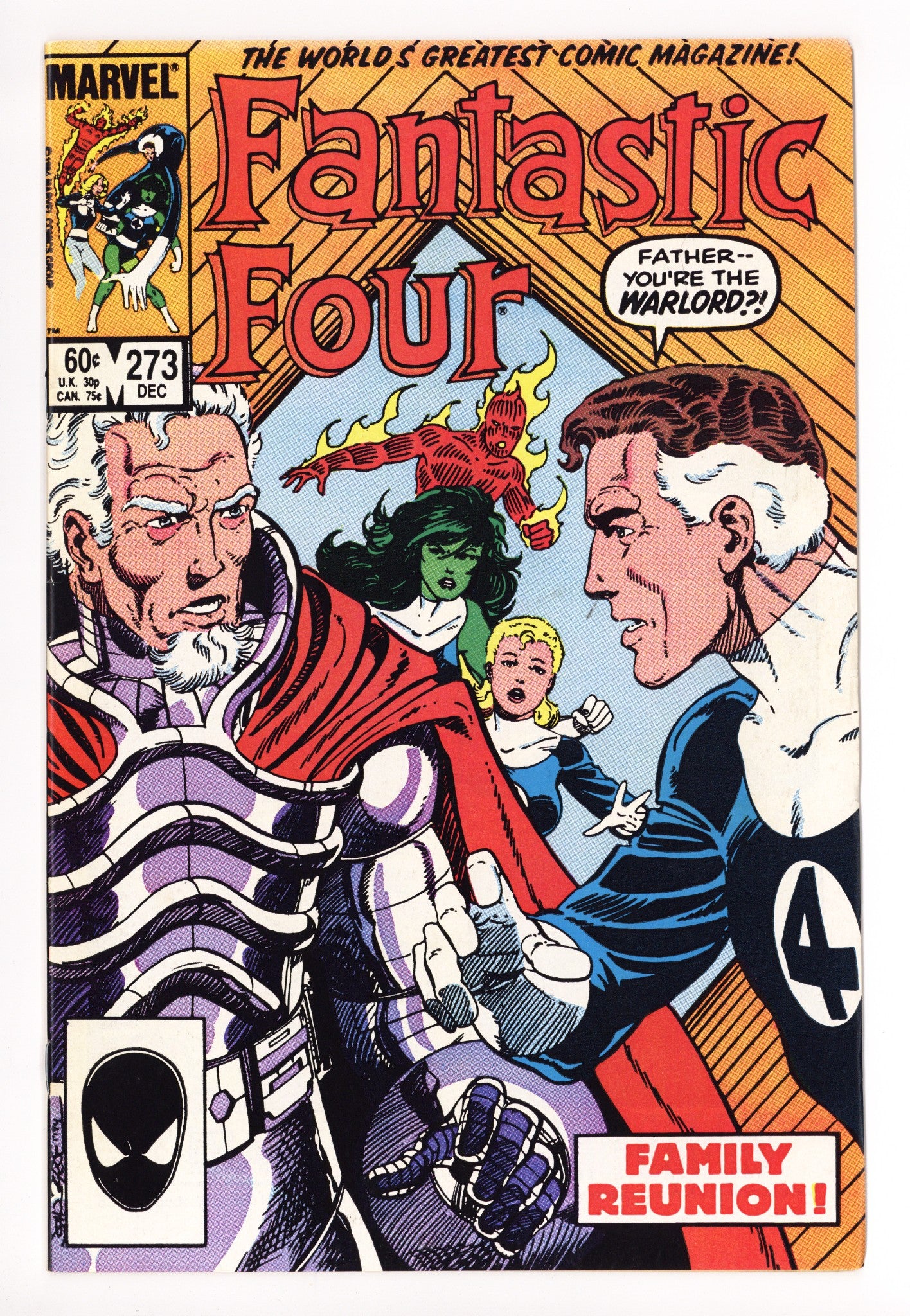 Fantastic Four Vol 1 273 VF- (7.5) (1984) 