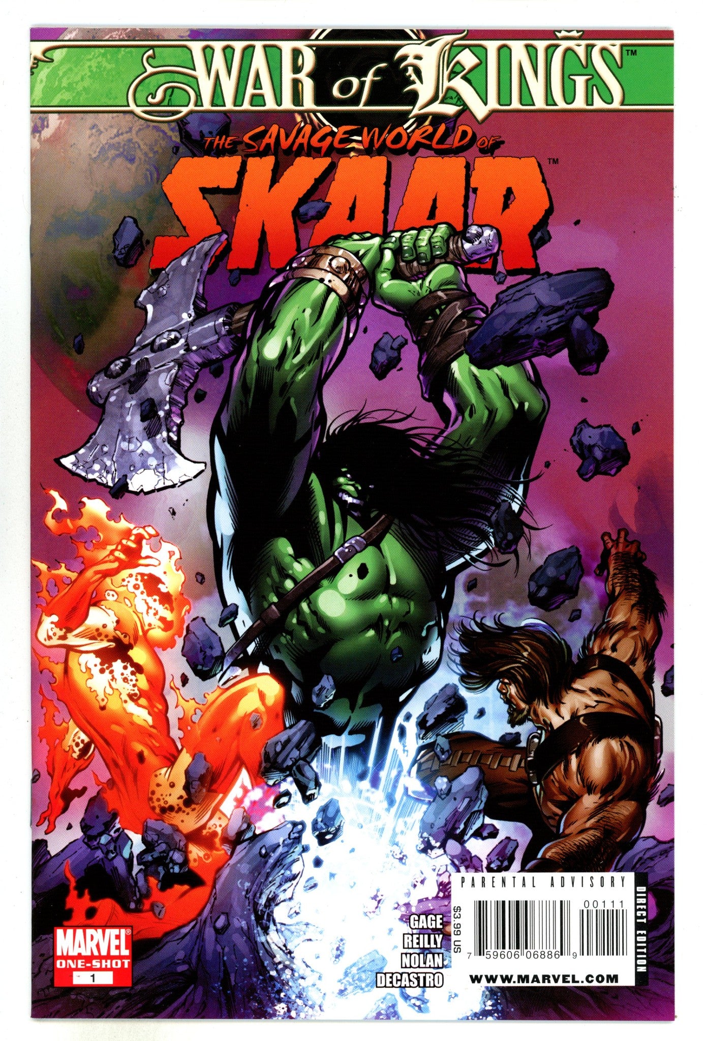 War of Kings: Savage World of Skaar One-Shot 1 High Grade (2009) 
