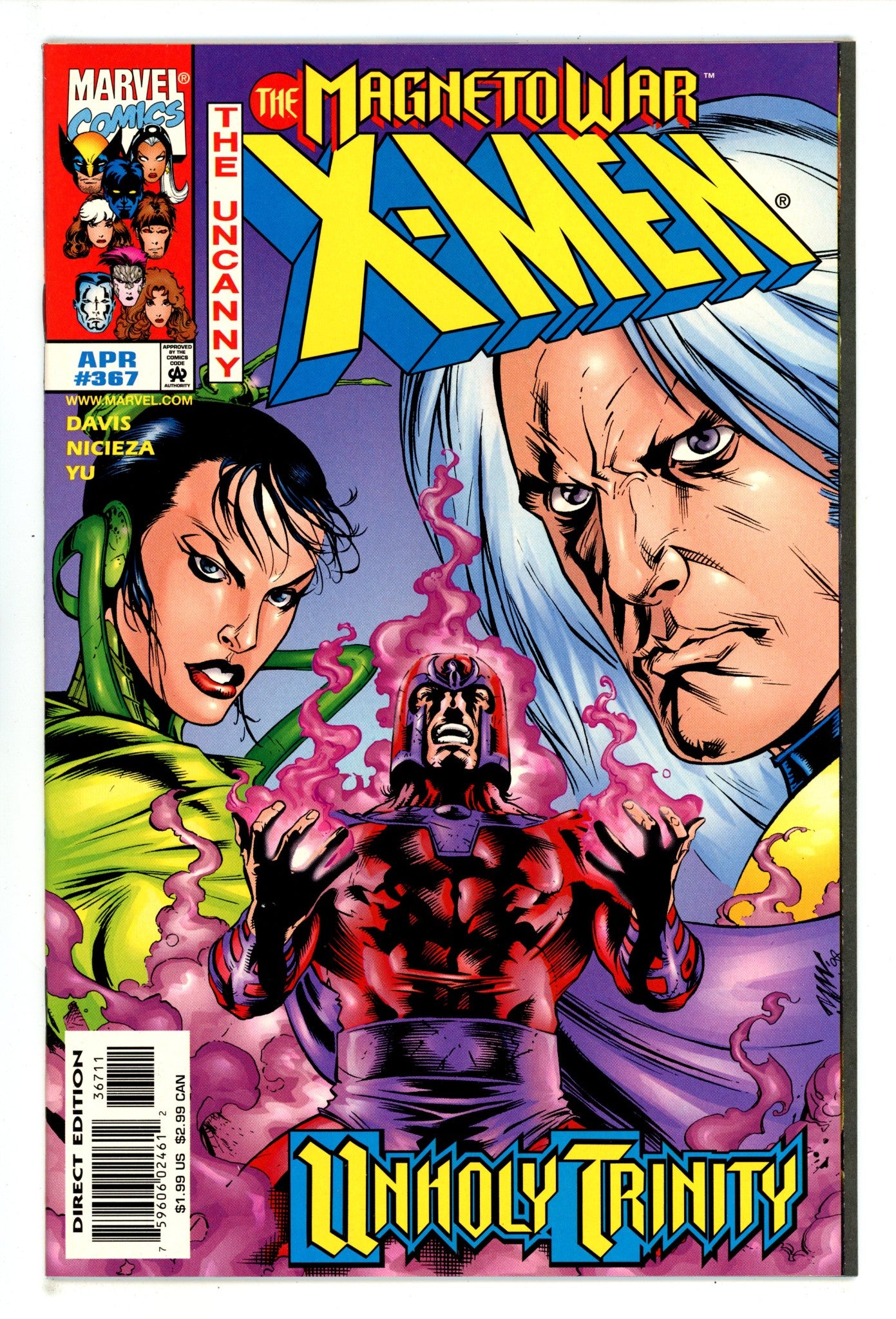 The Uncanny X-Men Vol 1 367 High Grade (1999) 